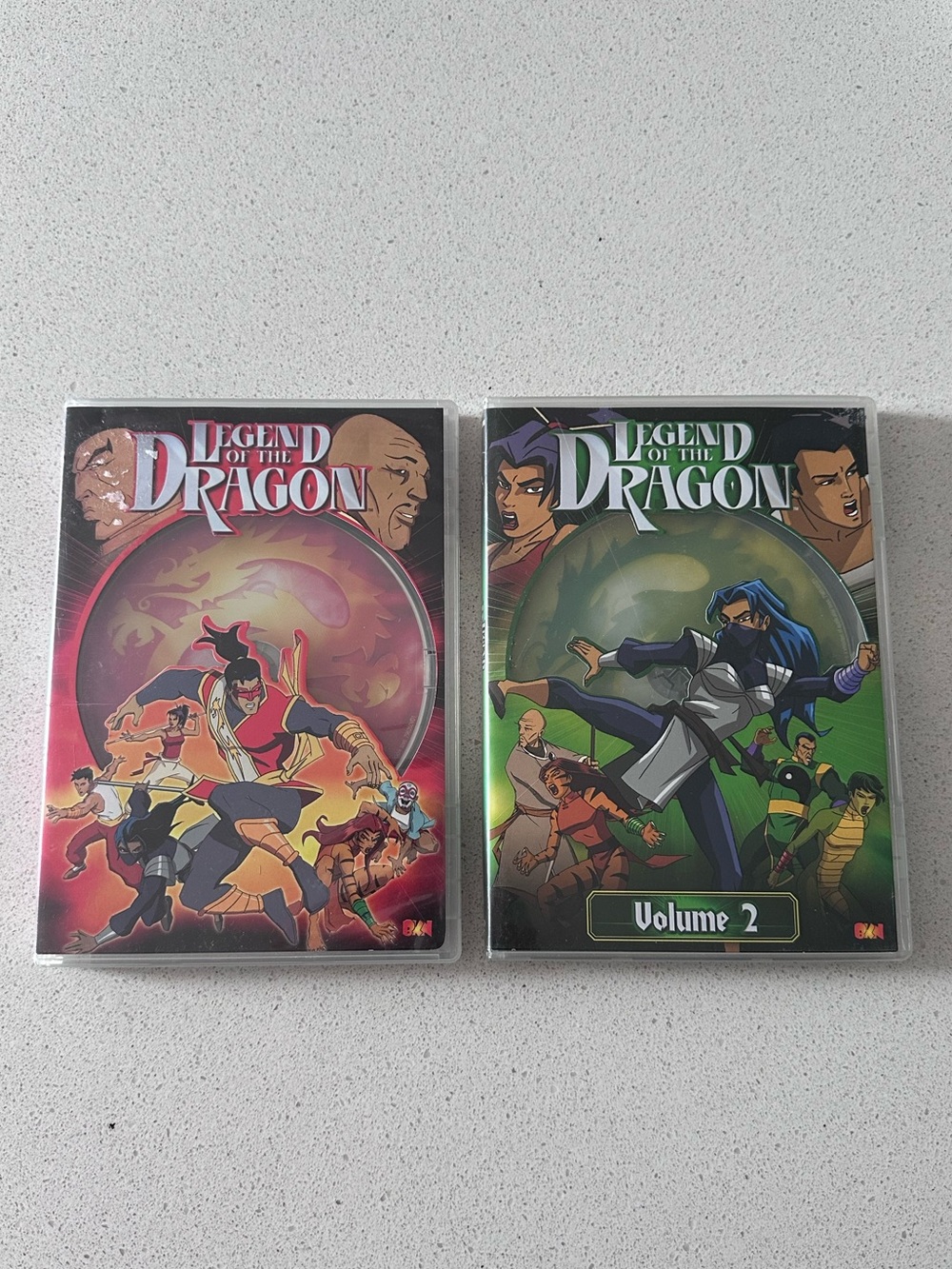 Legend of the Dragon Volume 1 & 2 DVD
